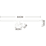 Декоративная подсветка Arte Lamp LINES A2029AP-1CC, 1хLED