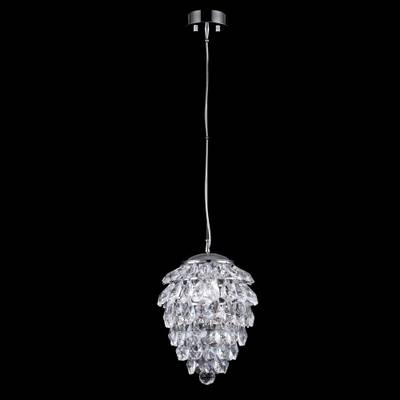 Светильник подвесной Crystal Lux CHARME SP2 CHROME/TRANSPARENT 1373/202