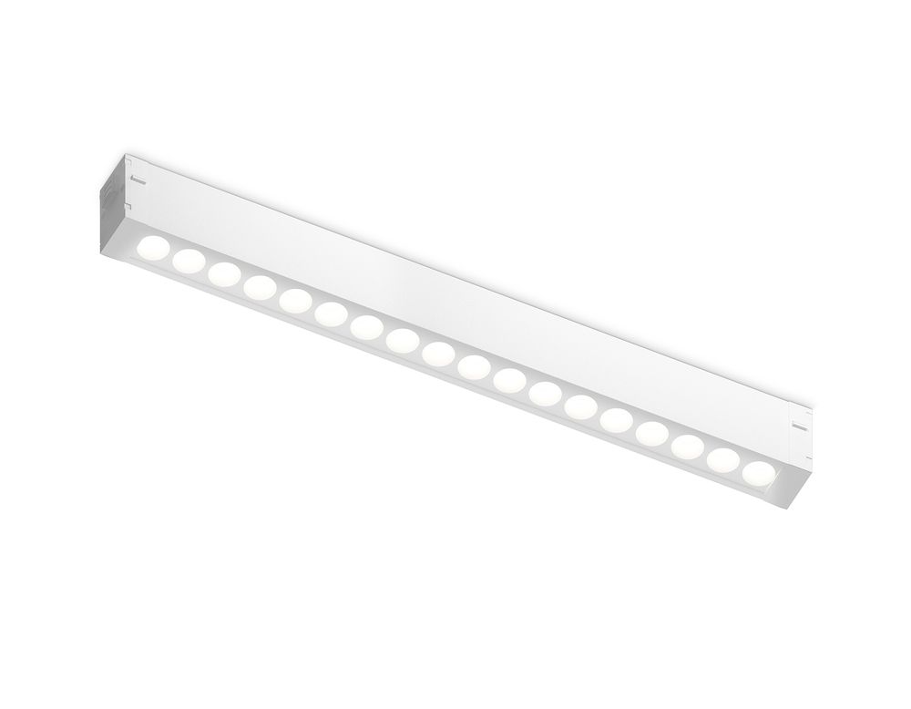 Светильник светодиодный трековый для шинопровода Magnetic GL1725 WH белый IP20 15W 4200K 220V 24° 342*25*42 (Без ПДУ)