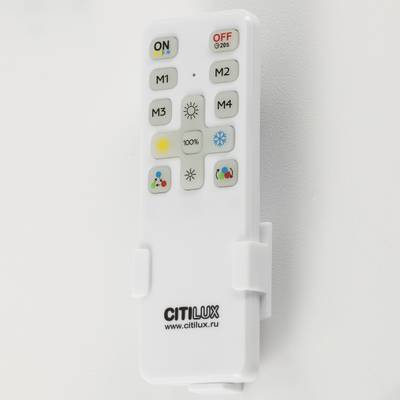 Citilux Стиг CL203131 LED Люстра потолочная с пультом Чёрная