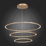 ST605.203.114 Cветильник подвесной SMART ST-Luce Золотистый/Белый LED 1*114W 2800-6500K