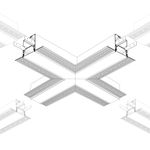 Крестовина SL-LINIA55-FANTOM (Arlight, Металл)