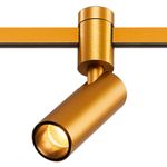 ST811.206.05 Магнитный трековый светильник FARM Золотистый LED 1*5W 3000K 350Lm Ra90 60 IP20 D35xH100 24V