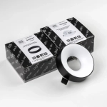 L01002027 Светильник LEVIGO MR16/HP16 БЕЛЫЙ/ЧЕРНЫЙ МАТОВЫЙ (010020+510027)