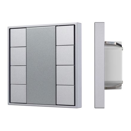 INTELLIGENT ARLIGHT Панель KNX-223-8-GREY (BUS) (IARL, IP20 Пластик, 3 года)