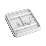7786/85L PIKO LED SN 607 Светильник металл/белый/бронза LED 85Вт 3000-6500K 490х490 IP20 пульт ДУ GEMINI