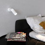 Настенный светодиодный светильник в стиле минимализм 20097/1 LED белый