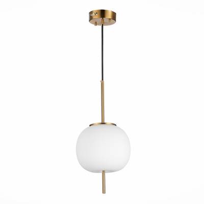 SL1621.203.01 Подвес ST-Luce Золотистый/Белый LED 1*13W 3000K
