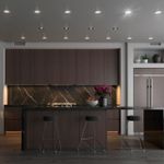 358949 SPOT NT22 270 белый Встраиваемый светодиодный светильник с переключателем цветовой температуры IP20 LED 3000К\4000К\6000К 10W 220V LANTE