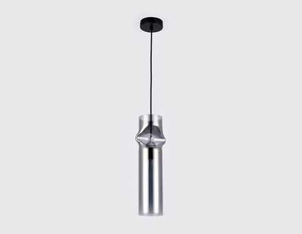 Подвесной светильник TR3561 BK/SM черный/дымчатый E27 max 40W D130*1200