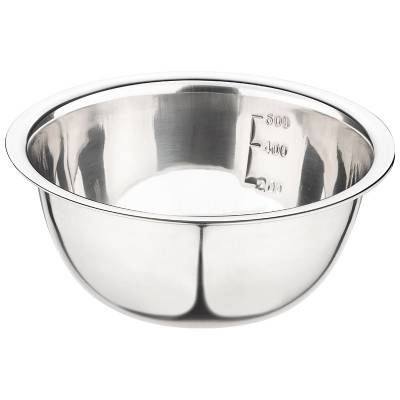 Миска Bowl-Roll-16, объем 800 мл, из нерж стали, зеркальная полировка, диа 16 см (Минимальная отгрузка 50 шт)