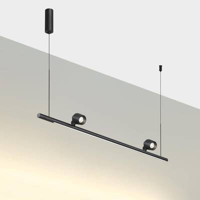 359309 OVER NT24 352 черный Светильник подвесной диммируемый (сенсер) IP20 LED 14W+14W 4000K 220-240V FERMO