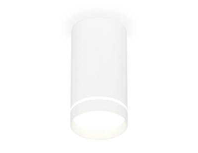 Комплект накладного светильника с акрилом XS8161006 SWH/FR белый песок/белый матовый GX53 (C8161, N8461)