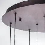 796329 Люстра CARAMELLO LED 12х6W 1400LM КОФЕЙНЫЙ/МУЛЬТИКОЛОР 3000K Lightstar