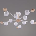 03751-0.3-10 WT+WOOD GX53 светильник потолочный