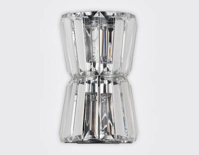 Настенный светильник TR5217/2 СН/CL хром/прозрачный E14/2 max 40W 245*150*110