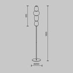Напольный светильник (торшер) Pattern 3000К 32Вт, MOD267FL-L32CH3K. TM Maytoni