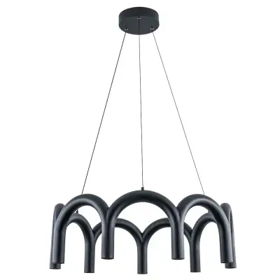 Подвесная люстра Arte Lamp WARHOL A3258LM-45BK, 1хLED