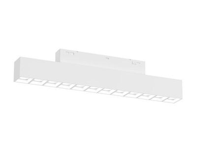Светильник трековый светодиодный Magnetic standard 48V 20mm GL4490 WH белый IP20 12W 3CCT 3000-6000K SMART 24° 218*22*25