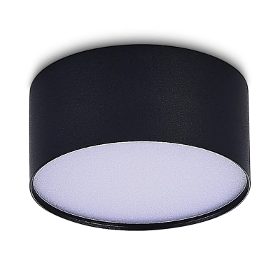 ST606.432.12 Светильник потолочный Черный LED 1*12W 3000K 1 080Lm Ra>85 120° IP20 D120xH55 185-265V