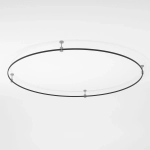 Esthetic Magnetic Шинопровод Round черный Ø1800 85218/00