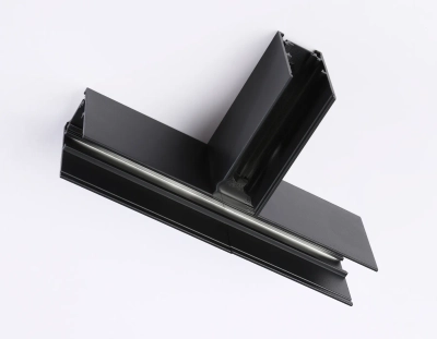 Коннектор T-образный для накладного шинопровода Magnetic GL3374 BK черный 170*85*53.7
