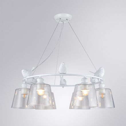 Подвесная люстра Arte Lamp PASSERO A4289LM-6WH, 6хE27