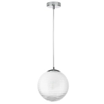 804101 Подвес DISSIMO 1х40W E27 ХРОМ/БЕЛЫЙ Lightstar