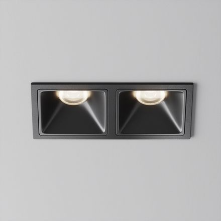 Встраиваемый светильник Alfa LED 4000K 10Вт 50°, DL043-02-10W4K-SQ-B-1. TM Maytoni