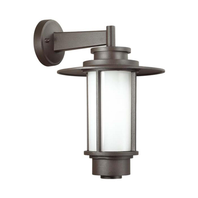 4047/1W NATURE ODL18 697 белый/коричневый Уличный настенный светильник IP54 E27 18W 220V MITO