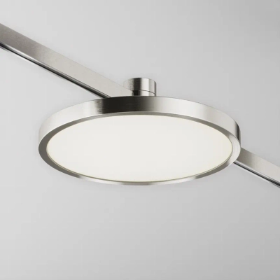 Трековый светильник Плато / Plato Flarity 4000K 10Вт 120°, TR153-1-10W4K-PT. TM Maytoni