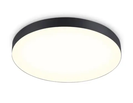 Светильник светодиодный потолочный FV5537 BK черный LED 90W 3000K D600*58 (Без ПДУ)