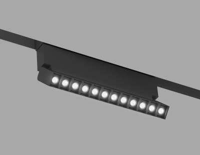 Светильник трековый светодиодный Magnetic SMART 220V 25mm GL8090 BK черный IP20 9W 3000-6000K 24° 220*25*138
