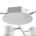 8235/9C COMFI LN25 белый металл Люстра потолочная LED GX53 9*10W 220V GARETA
