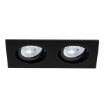 Точечный встраиваемый светильник Arte Lamp TARF A2178PL-2BK, 2хGU10