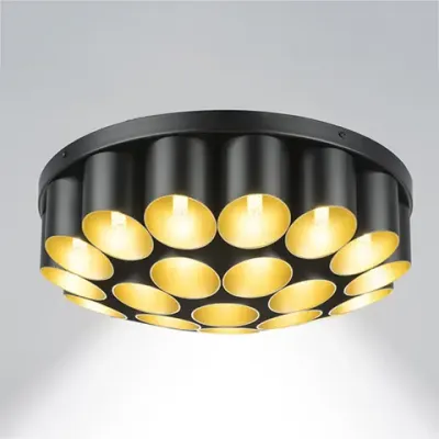 720227 Люстра SIENA 22х40W G9 ЧЕРНЫЙ/ЗОЛОТО Lightstar