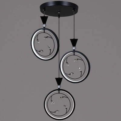 05476-0.9-03 BK светильник потолочный Reluce, LED
