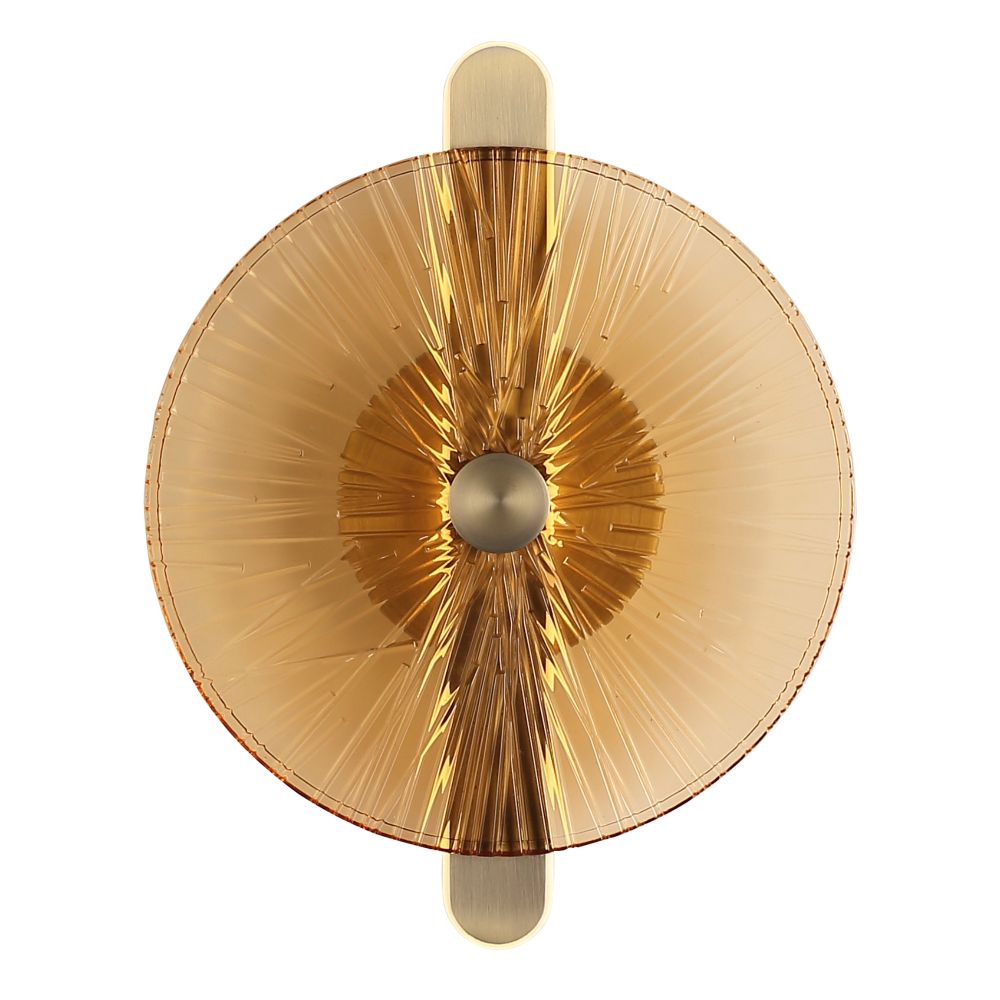 SL6141.311.01 Светильник настенный ST-Luce бронза/янтарь LED 1*11W 4000K