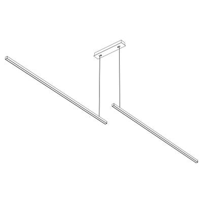 Citilux Стиг CL203221 LED Светильник подвесной с диммером Чёрный