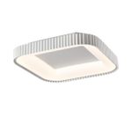 7767/56L AVRA LED SN 578 Светильник металл/белый LED (56Вт+14Вт) 3000-6000K 500х500 IP43 пульт ДУ+подсветка SHARMEL