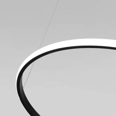 Подвесной светодиодный светильник с пультом управления 90264/1 черный