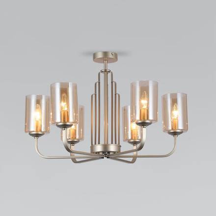 Потолочная люстра 60138/6 перламутровое золото