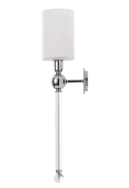 Бра Crystal Lux MIRABELLA AP1 CHROME/WHITE 0421/401