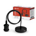 Патрон LOFT-Е27-R15BG со шнуром 1.5м черн. графит IN HOME 4690612054629