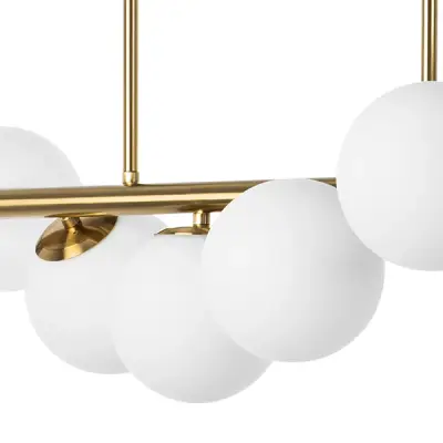 815183 Люстра CROCO 8х40W E14 ЛАТУНЬ Lightstar