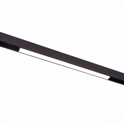 ST360.436.12 Магнитный трековый светильник Черный LED 1*12W 3000K 780Lm Ra&gt;80 120 IP20 L406xW22xH44 48V