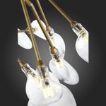 SL411.203.45 Люстра подвесная ST-Luce Золотистый/Прозрачный G4 45*1,5W