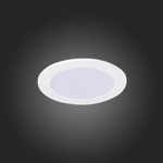ST212.508.05 Св-к встр. Белый LED 1*5W 3000K/4000K/6000K 375Lm Ra80 110° IP20 D92xH30 220-240V
