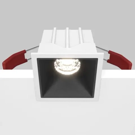 Встраиваемый светильник Альфа / Alfa LED 10 Вт 4000 К 36° с функцией диммирования, DL043-01-10W4K-D-SQ-WB. TM Maytoni