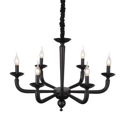 SL1114.403.06 Люстра подвесная ST-Luce Черный E14 6*40W